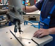 Säulenbohrmaschine Säulenbohrmaschine mit Bormaster Revolverkopf von Romai