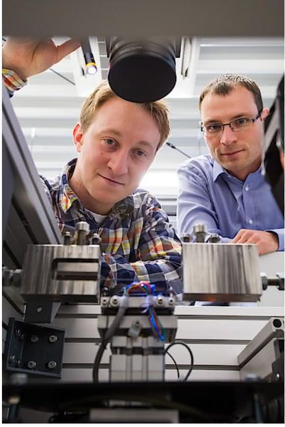 Marvin Schmidt (links) und Johannes Ullrich Marvin Schmidt (links) und Johannes Ullrich