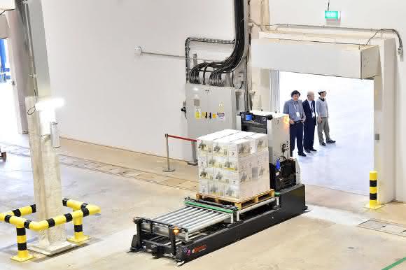 Egemin FTS bei Total Oil Asia Pacific