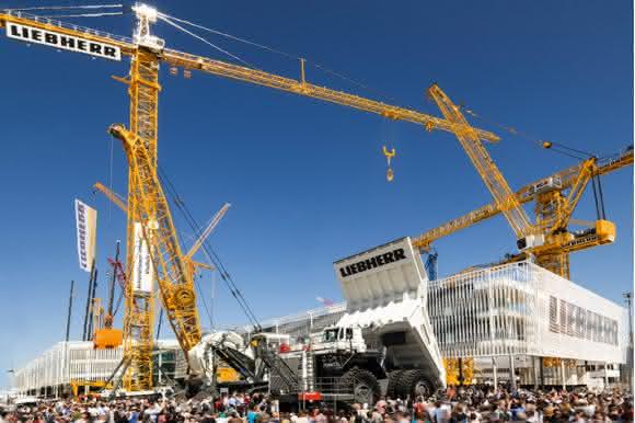 Liebherr auf der Bauma 2013 Liebherr auf der Bauma 2013
