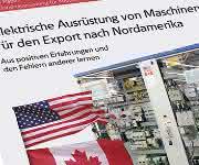 Whitepaper „Elektrische Ausrüstung von Maschinen für den Export nach Nordamerika“