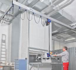 Schmalz Aluminiumkrane im Einsatz