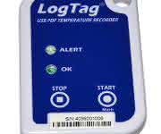 Temperaturdatenlogger mit integriertem USB-Anschluss.