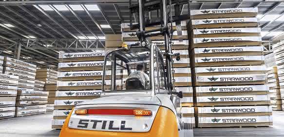 Still-Elektrostapler bei Starwood