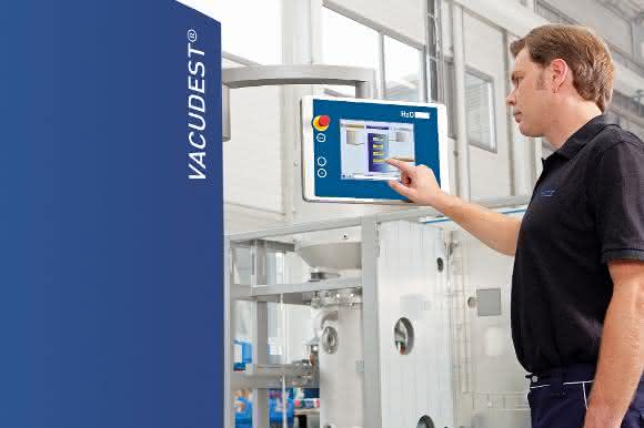 Vacudest mit Vacutouch-Steuerung Vacudest mit Vacutouch-Steuerung