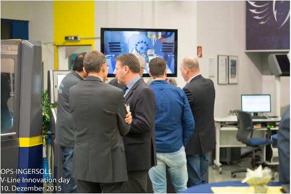 Besucher V-Line Innovation Day bei OPS-Ingersoll V-Line Innovation Day bei OPS-Ingersoll