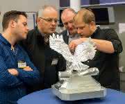 Fräsen mit High Speed Eagle Michael Otto mit Adler