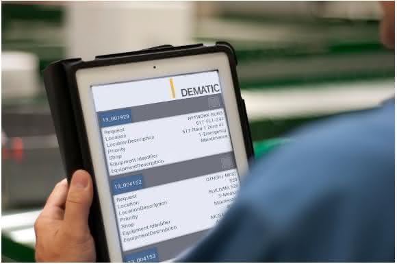 Instandhaltungsmanagement Dematic Software für das Instandhaltungsmanagement