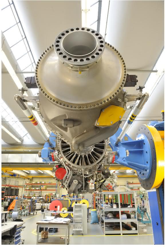 Propellerturbinen-Triebwerk TP400-D6 Propellerturbinen-Triebwerk TP400-D6 von MTU Aero Engines