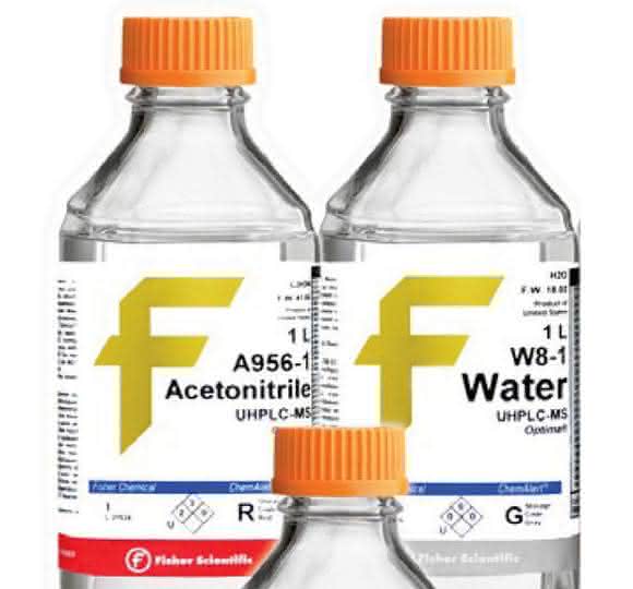 Für UHPLC/MS-Geräte: Lösungsmittel mit hohem Reinheitsgrad