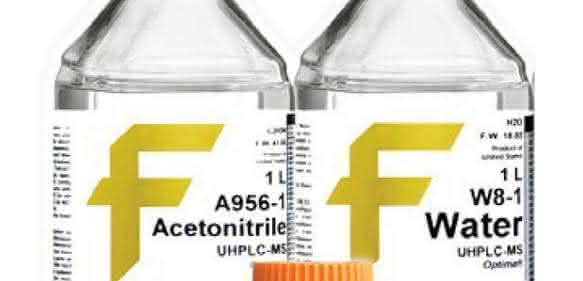 Für UHPLC/MS-Geräte: Lösungsmittel mit hohem Reinheitsgrad