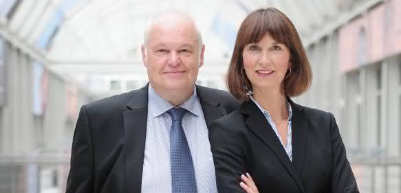 Dirk Vollmer (li.) und Jeanette Rouvel