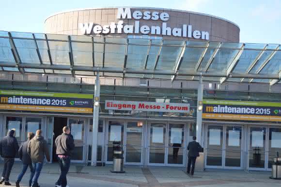 Eingang Messehalle Dortmund Messe Dortmung Eingang zur Maintenance