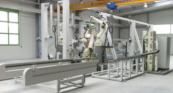 Roboter-Schweißanlage Roboterschweißanlage