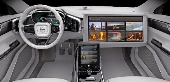 Volvo Concept 26 Unterhaltungsmodule Volvo Concept 26 Unterhaltungsmodule
