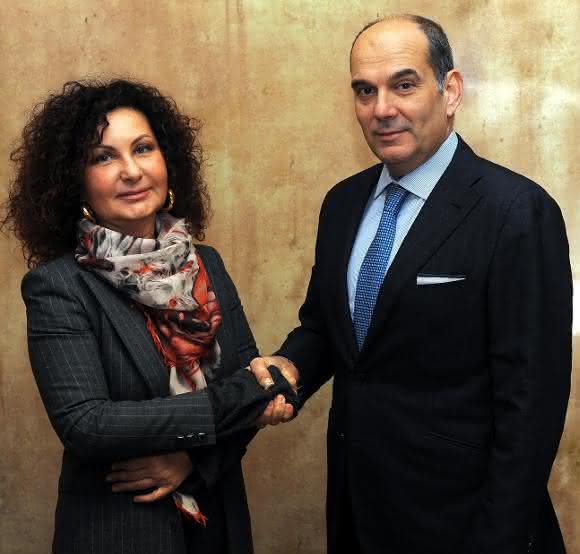 Sonia Bonfiglioli und Enrico Carraro Sonia Bonfiglioli und Enrico Carraro
