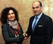 Sonia Bonfiglioli und Enrico Carraro Sonia Bonfiglioli und Enrico Carraro