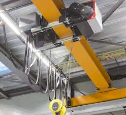 Konecranes Testzentrum Werkstattkran