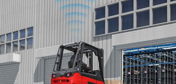 Geschwindigkeits-Assistenzsystem Linde Speed Assist