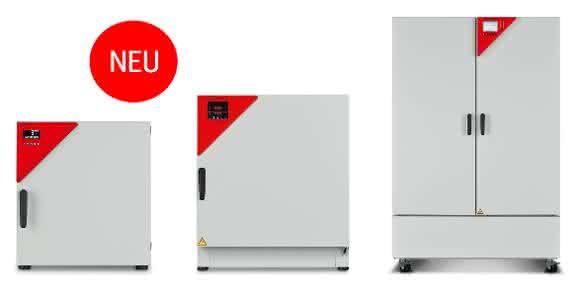 Die Binder GmbH wartet bei ihren Simulationsschränken mit einer Reihe an neuen, innovativen Produkten und Technologien auf. In neuer Performance zeigen sich Konstantklimaschränke, Inkubatoren und Kühlbrutschränke nun mit neuen Größen im modernen Design. Die Binder GmbH wartet bei ihren Simulationsschränken mit einer Reihe an neuen, innovativen Produkten und Technologien auf. In neuer Performance zeigen sich Konstantklimaschränke, Inkubatoren und Kühlbrutschränke nun mit neuen Größen im modernen Design.