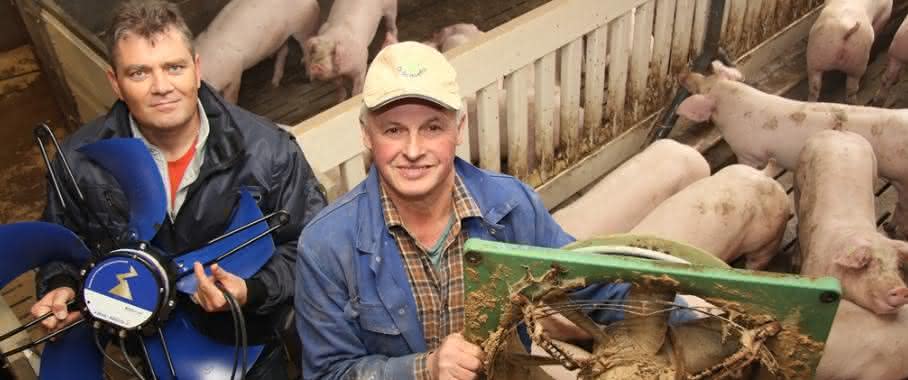 Landwirtschaftsventilator FFowlet mit sparsamem ECblue-Motor