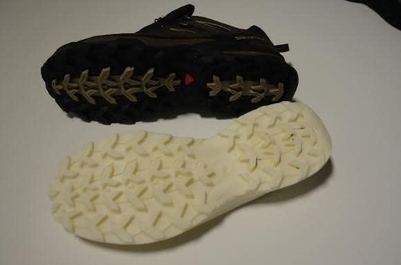 3D-gedruckter Sohlen-Prototyp Schuhsole 3D-gedruckt
