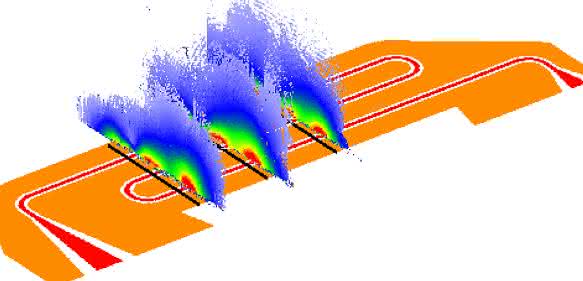 Durch Messungen der Spinänderung von Atomen oder Elektronen lassen sich Mikrowellenfelder genauestens abbilden. (Bild: Universität Basel, Departement Physik)