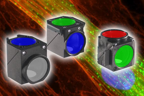 TIRF-Strahlenteiler für die Fluoreszenzmikroskopie