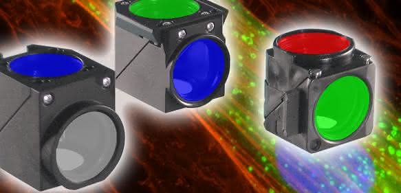 TIRF-Strahlenteiler für die Fluoreszenzmikroskopie