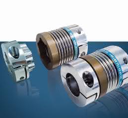 KBK Metallbalgkupplung KB4P axial steckbar