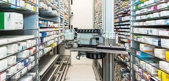 Knapp Apothekenroboter Apostore