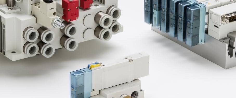 Elektromagnetventile der Serie New SY3000/5000 von SMC Pneumatik
