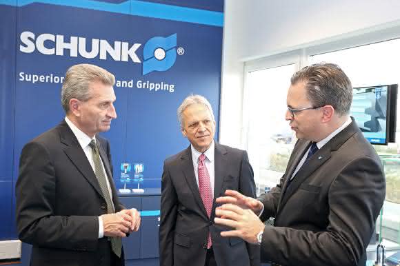 Oettinger bei Schunk Erläuterungen