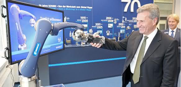 Schunk Oettinger Handshake