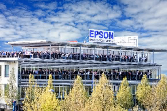 Epson in Meerbusch Epson plant B2B-Offensive
