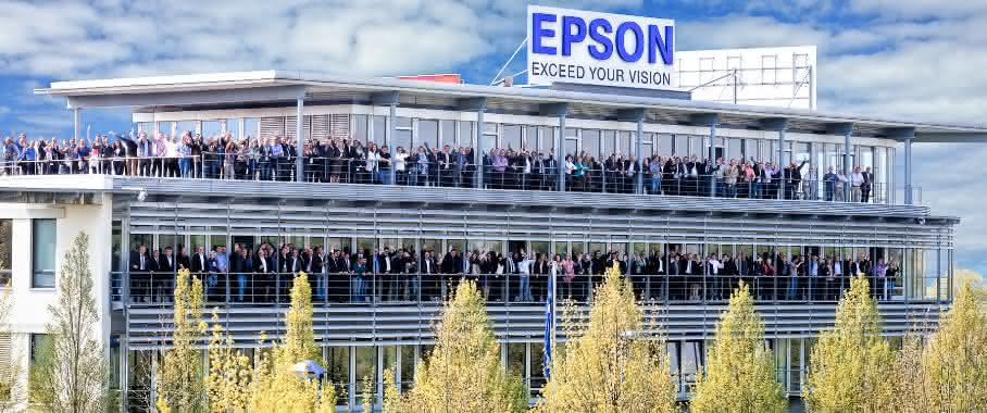 Epson in Meerbusch Epson plant B2B-Offensive