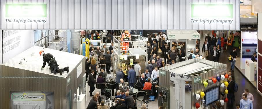 Fachmesse A+A 2015 in Düsseldorf