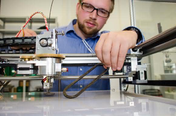 3D-Druckkopf im Innovationslabor TUD ILK