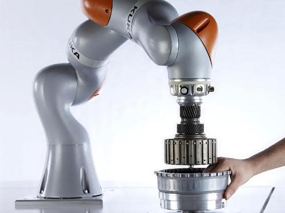 Kuka Leichtbauroboter auf der Automatica Kuka Leichtbauroboter auf der Automatica