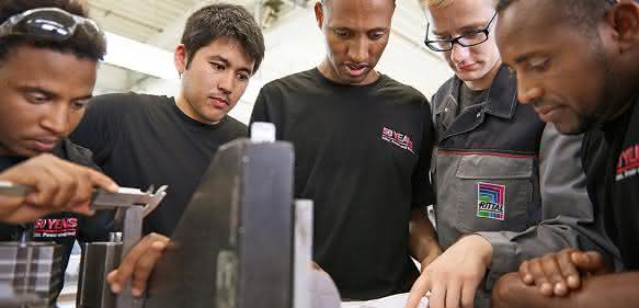 Rittal Praktikum Flüchtlinge