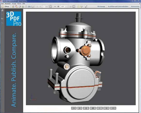3D pdf-Dokumente