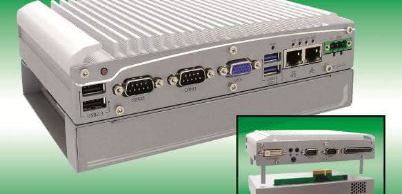 Lüfterloser Embedded PC: Drahtloser Controller
