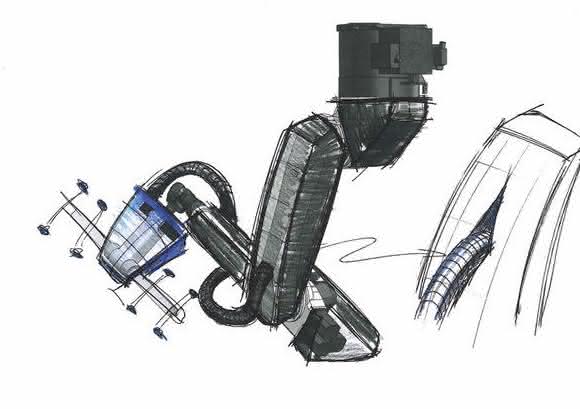 Skizze Roboter Skizze Schuler Roboter