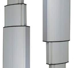 Teleskophubsäule