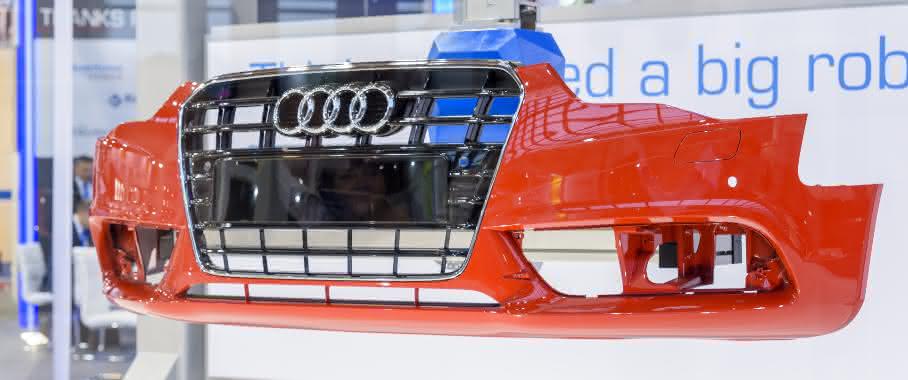 Fakuma 2015 in Friedrichshafen Exponat Fakuma