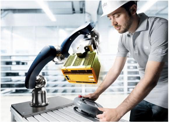Mensch und Roboter Mensch-Roboter-Kollaboration