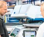 Digitale Vernetzung in der Produktion Trumpf gründet Axoom