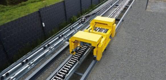 rollengelagerte Energieführung