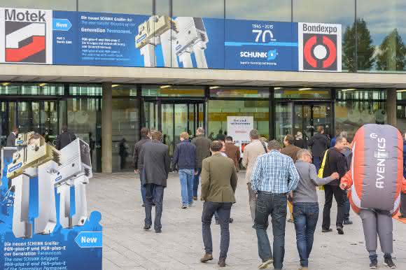 Motek und Bondexpo Motek und Bondexpo 2015 in Stuttgart
