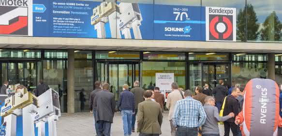 Motek und Bondexpo 2015 in Stuttgart